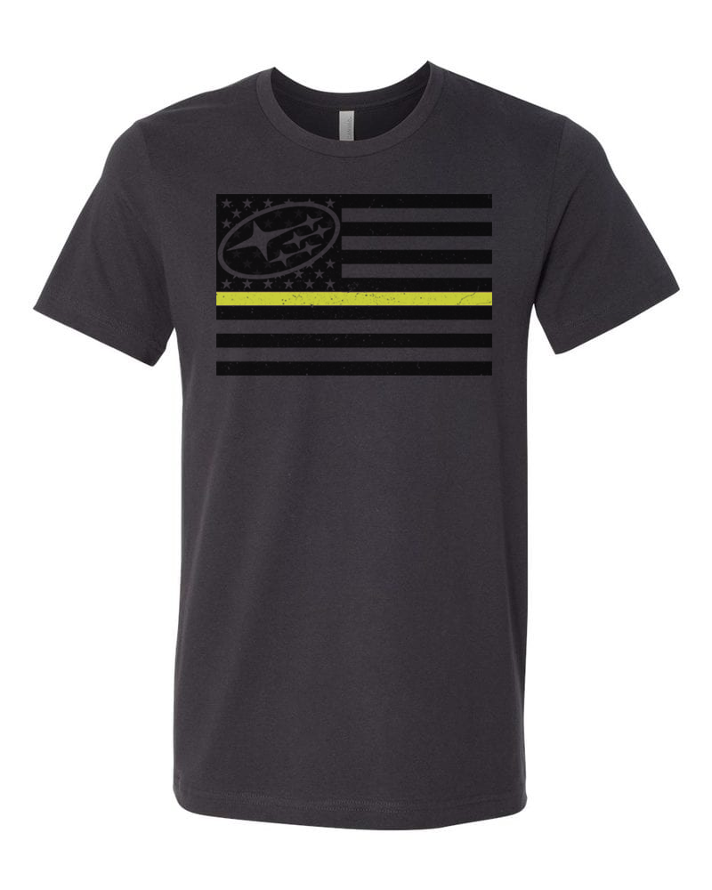 SubieMerch - SubieFlag w/ Yellow Line