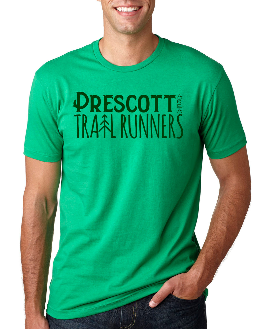 PATR - Prescott Area Trail Runners - Pine Tree Men's T-Shirt