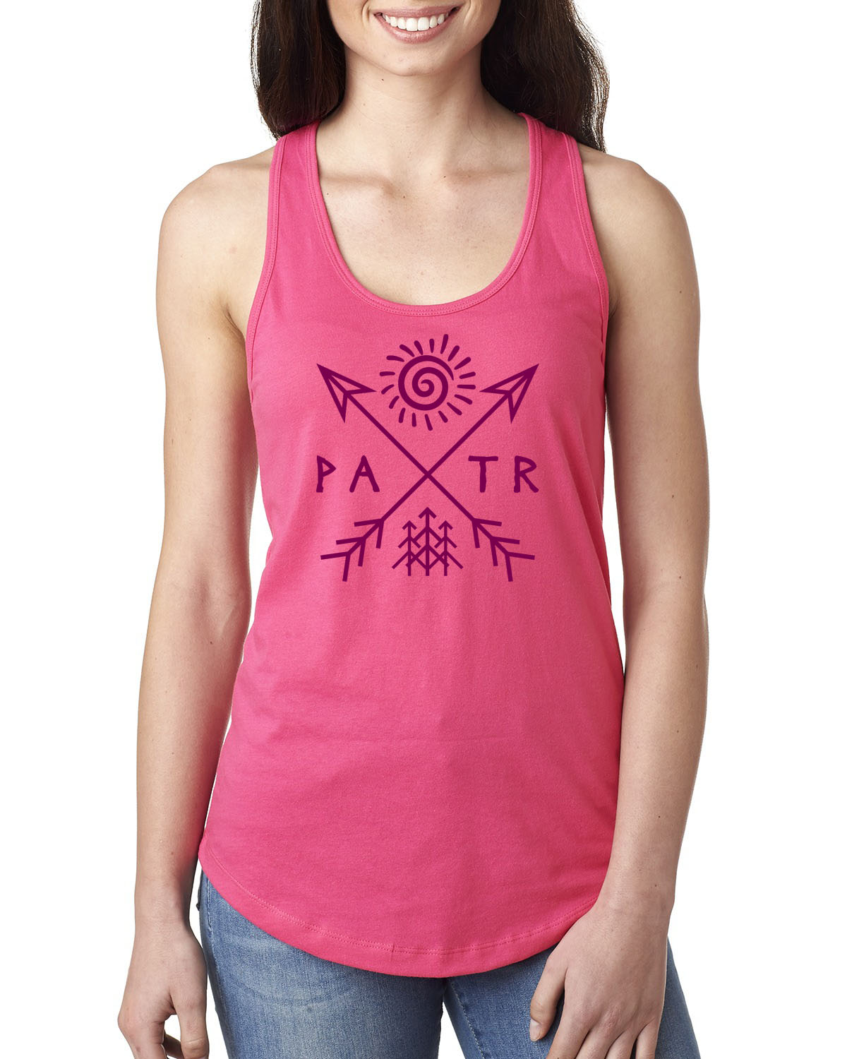 PATR - Petroglyph - Women's Racerback Tank Top