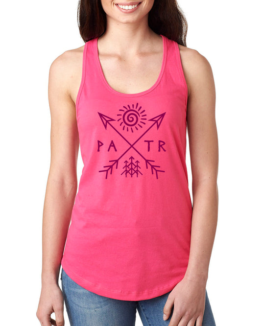 PATR - Petroglyph - Women's Racerback Tank Top