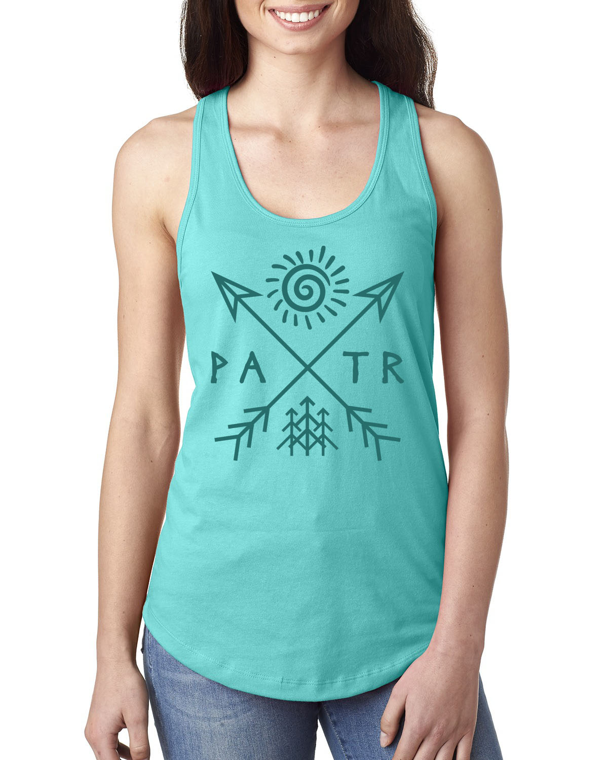 PATR - Petroglyph - Women's Racerback Tank Top