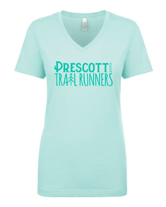 PATR - Prescott Area Trail Runners - Pine Tree Women's V-Neck T-Shirt