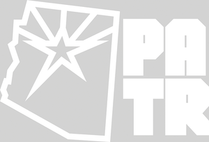 PATR - AZ State & Star sticker